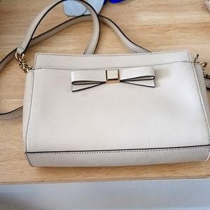 Kate spadek nude cross body bag